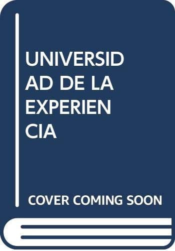 Universidad de la experiencia, de Varios autores | portada del libro