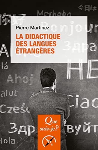 A DIDACTIQUE DES LANGUES ETRANGERES, de Pierre Martinez | portada del libro