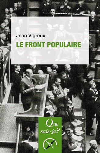 E FRONT POPULAIRE, de Jean Vigreux | portada del libro