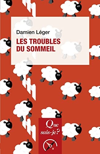 LES TROUBLES DU SOMMEIL, de Damien Léger | portada del libro