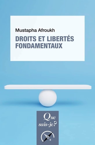 ROITS ET LIBERTES FONDAMENTAUX, de Mustapha Afroukh | portada del libro