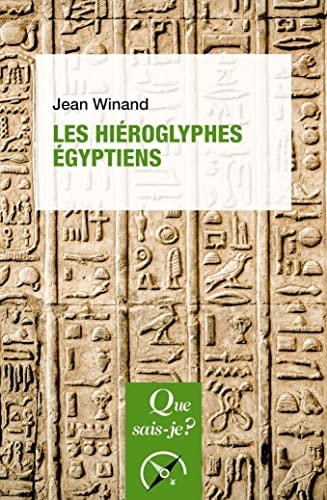 ES HIEROGLYPHES EGYPTIENS, de Jean Winand | portada del libro