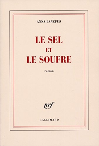 LE SEL ET LE SOUFRE, de Langfus | portada del libro