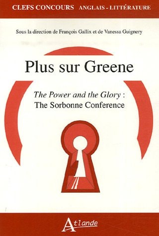 PLUS SUR GREENE, de François Gallix | portada del libro