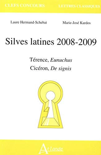 SILVES LATINES 2008 2009, de Laure Hermand-Schebat | portada del libro