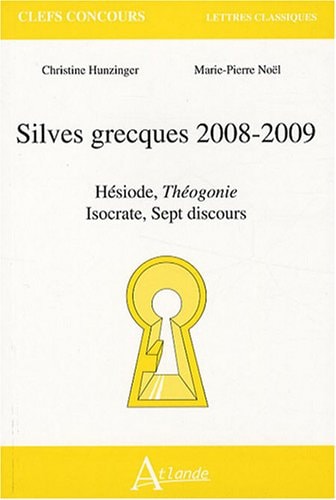 SILVES GRECQUES 2008 2009, de Christine Hunzinger | portada del libro