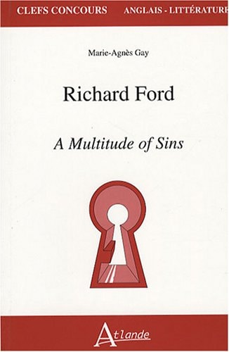 RICHARD FORD, A MULTITUDE OF SINS, de Marie-Agnès Gay | portada del libro