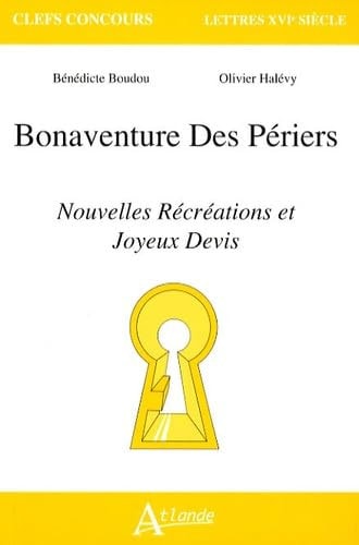 BONAVENTURE DES PERIERS NOUVELLES..., de Bénédicte Boudou | portada del libro