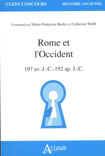 ROME ET L'OCCIDENT, de Marie-Françoise Baslez | portada del libro
