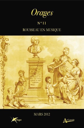 ROUSSEAU EN MUSIQUE, de Olivier Bara | portada del libro