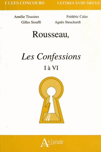 ROUSSEAU, LES CONFESSIONS, I A VI, de Amélie Tissoires | portada del libro