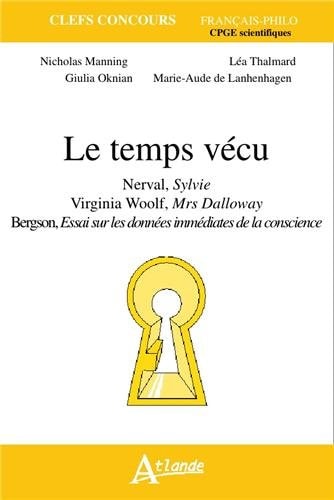 LE TEMPS VECU FRANCAIS PHILO 2014, de Nicholas Manning | portada del libro