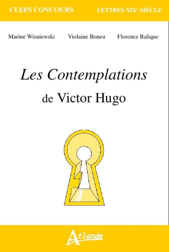 LES CONTEMPLATIONS DE VICTOR HUGO, de Marine Wisniewski | portada del libro