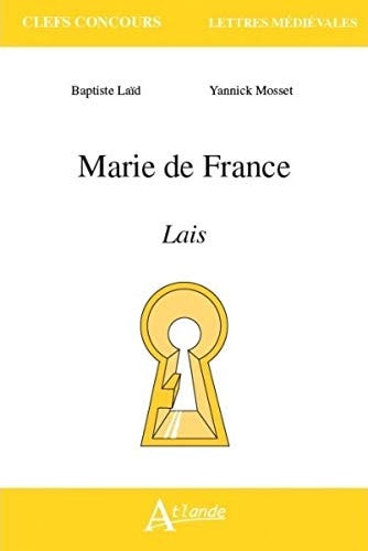 MARIE DE FRANCE, LAIS, de Baptiste Laïd | portada del libro