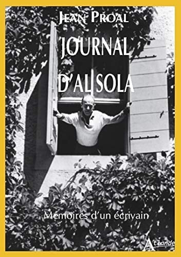 JOURNAL D'AL SOLA, de Jean Proal | portada del libro