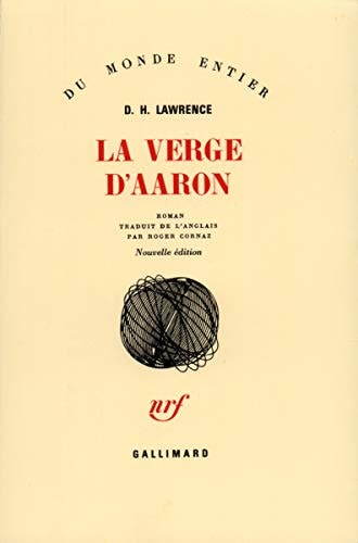 LA VERGE D'AARON, de David Herbert Lawrence | portada del libro