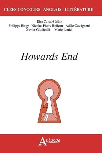 EM FORSTER, HOWARDS END, de Philippe Birgy | portada del libro