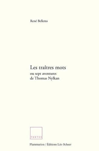 ES TRAITRES MOTS OU SEPT AVEN, de BELLETTO RENE | portada del libro