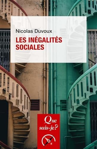 ES INEGALITES SOCIALES, de Nicolas Duvoux | portada del libro