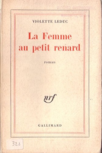 LA FEMME AU PETIT RENARD, de Leduc | portada del libro