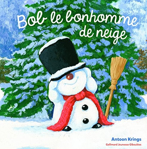 BOB LE BONHOMME DE NEIGE, de KRINGS | portada del libro