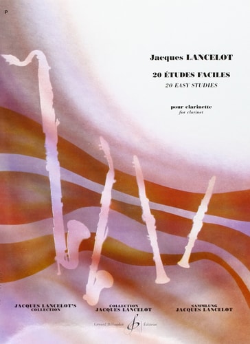20 Estudes Faciles, de LANCELOT JACQUES | portada del libro