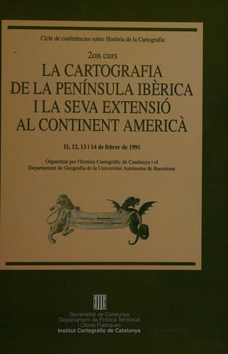 cartografia de la Pen¡nsula Ibèrica i la seva extensió al continent americà. Cicle de Conferències s, de NUÑEZ | portada del