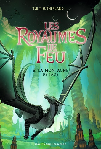 LES ROYAUMES DE FEU 6. LA MONTAGNE DE JADE, de Tui Sutherland | portada del libro