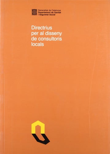 Directrius per al disseny de consultoris locals, de AA.VV. | portada del libro