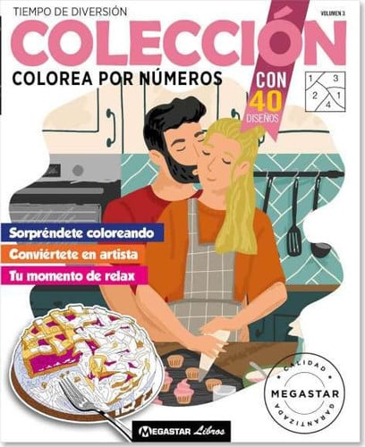 COLOREA POR NUMEROS 03, de Varios autores | portada del libro