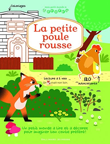 LA PETITE POULE ROUSSE, de Delphine Blétry | portada del libro