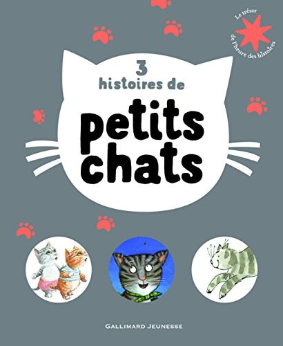 3 HISTOIRES DE PETITS CHATS, de Antoon Krings | portada del libro