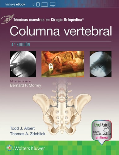 TECNICAS MAESTRAS EN CRIUGIA ORTOPEDICA COLUMNA VERTEBRAL, de ALBERT | portada del libro