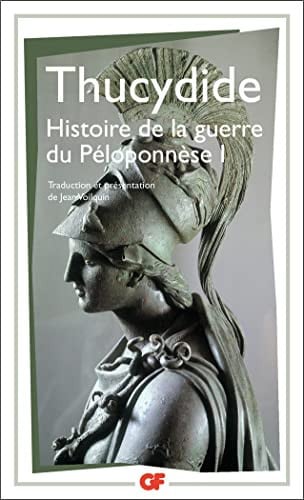 ISTOIRE DE LA GUERRE DU PELOP T1, de THUCYDIDE | portada del libro