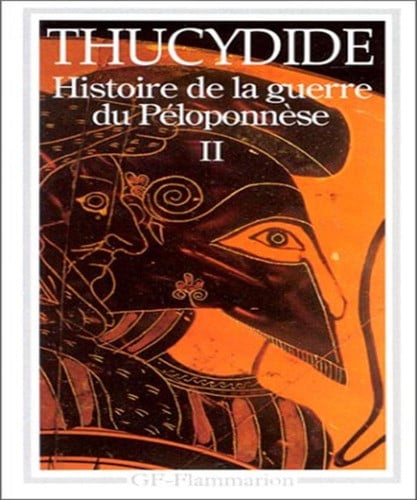 ISTOIRE DE LA GUERRE DU PELOP T2, de THUCYDIDE | portada del libro