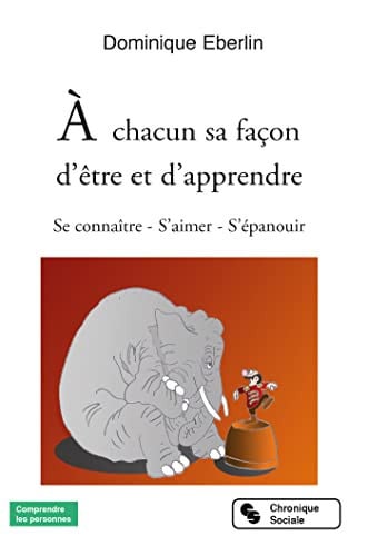 A CHACUN SA FACON D'ETRE ET D'APPRENDRE, de EBERLIN DOMINIQ | portada del libro