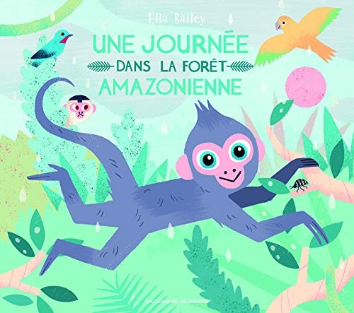 UNE JOURNEE DANS LA FORET AMAZONIENNE, de Ella Bailey | portada del libro