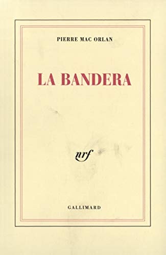 LA BANDERA, de Pierre MacOrlan | portada del libro
