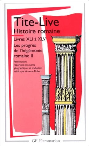 ISTOIRE ROMAINE, de TITE-LIVE | portada del libro