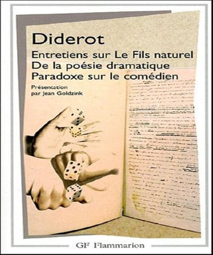 NTRETIENS SUR LE FILS NATUREL, de DIDEROT DENIS | portada del libro