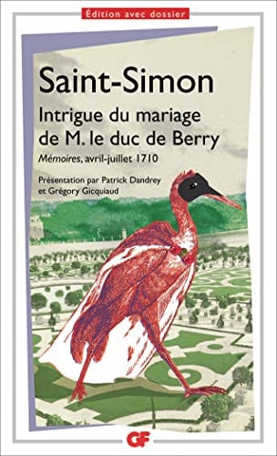 Intrigue du mariage de M. le duc de Berry, de SAINT-SIMON | portada del libro
