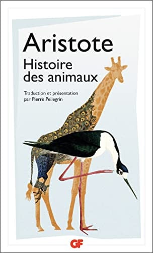ISTOIRE DES ANIMAUX, de ARISTOTE | portada del libro