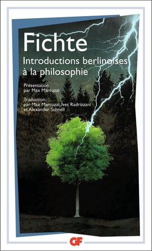 NTRODUCTIONS BERLINOISES A LA PHILOSOPH, de FICHTE J.C. | portada del libro