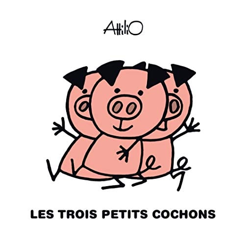 LES TROIS PETITS COCHONS, de Attilio Cassinelli | portada del libro