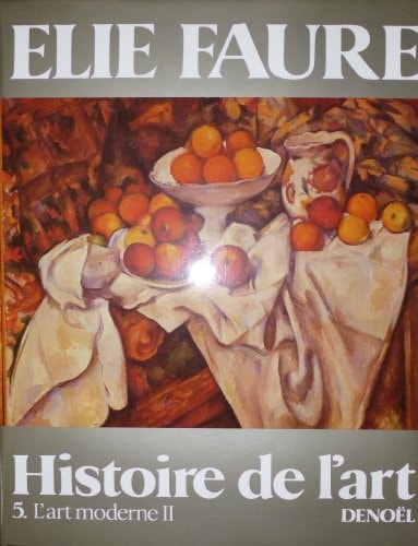 HISTOIRE DE L'ART T5, de Elie Faure | portada del libro