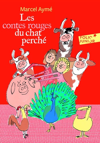 LES CONTES ROUGES DU CHAT PERCHE, de Marcel Aymé | portada del libro