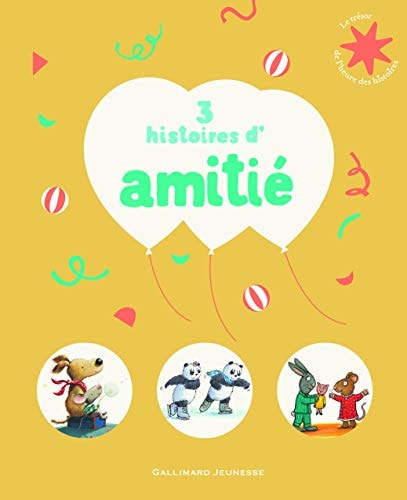 3 HISTOIRES D'AMITIE, de Tracey Corderoy | portada del libro