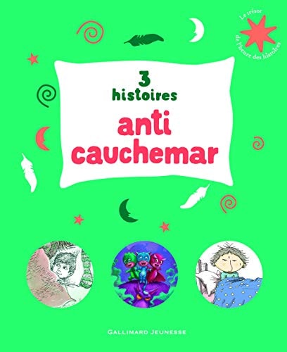 3 HISTOIRES ANTI-CAUCHEMAR, de Vincent Cuvellier | portada del libro