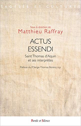 ACTUS ESSENDI, de Matthieu Raffray | portada del libro