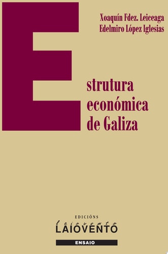 Estrura económica de Galiza, de Fernández Leiceaga | portada del libro